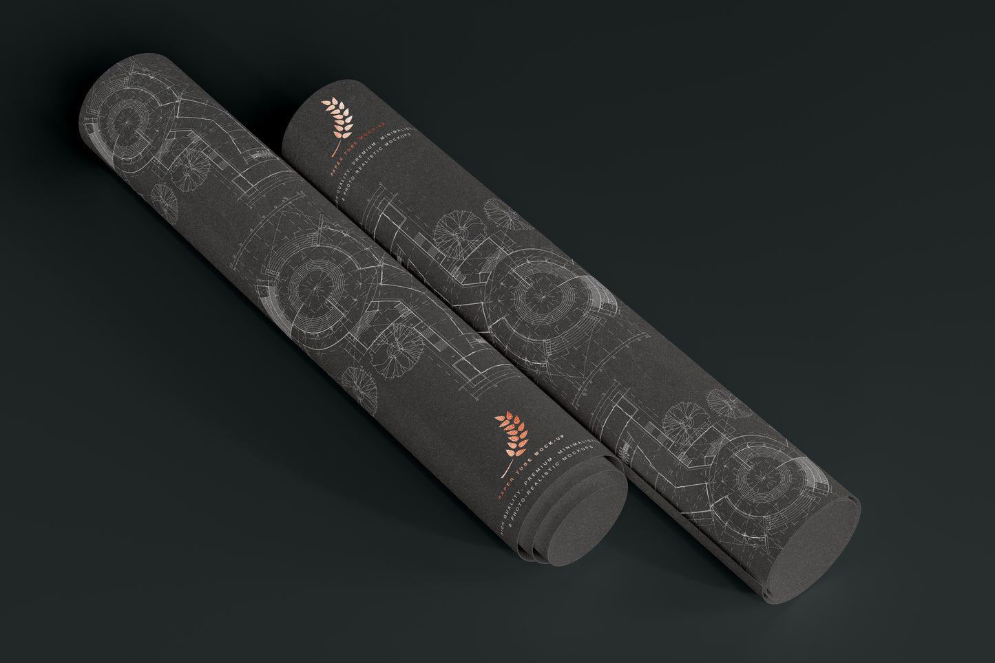 Paper Tube Mockups