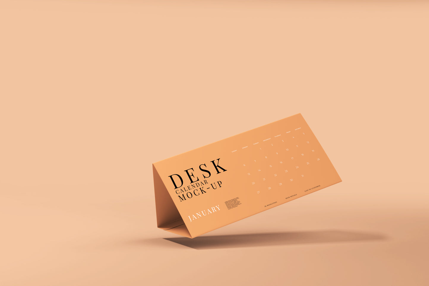 Desk Calendar Mockups