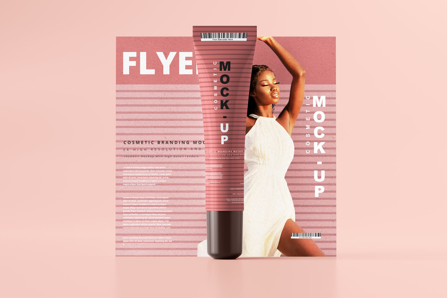 Cosmetic Tube Mockups