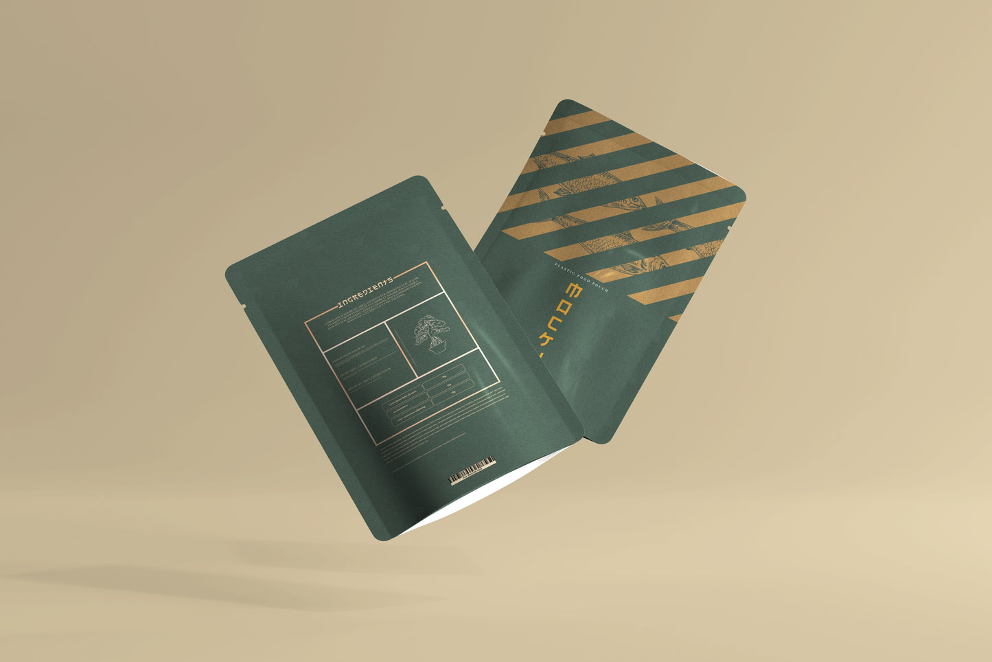 Plastic Pouch Mockup