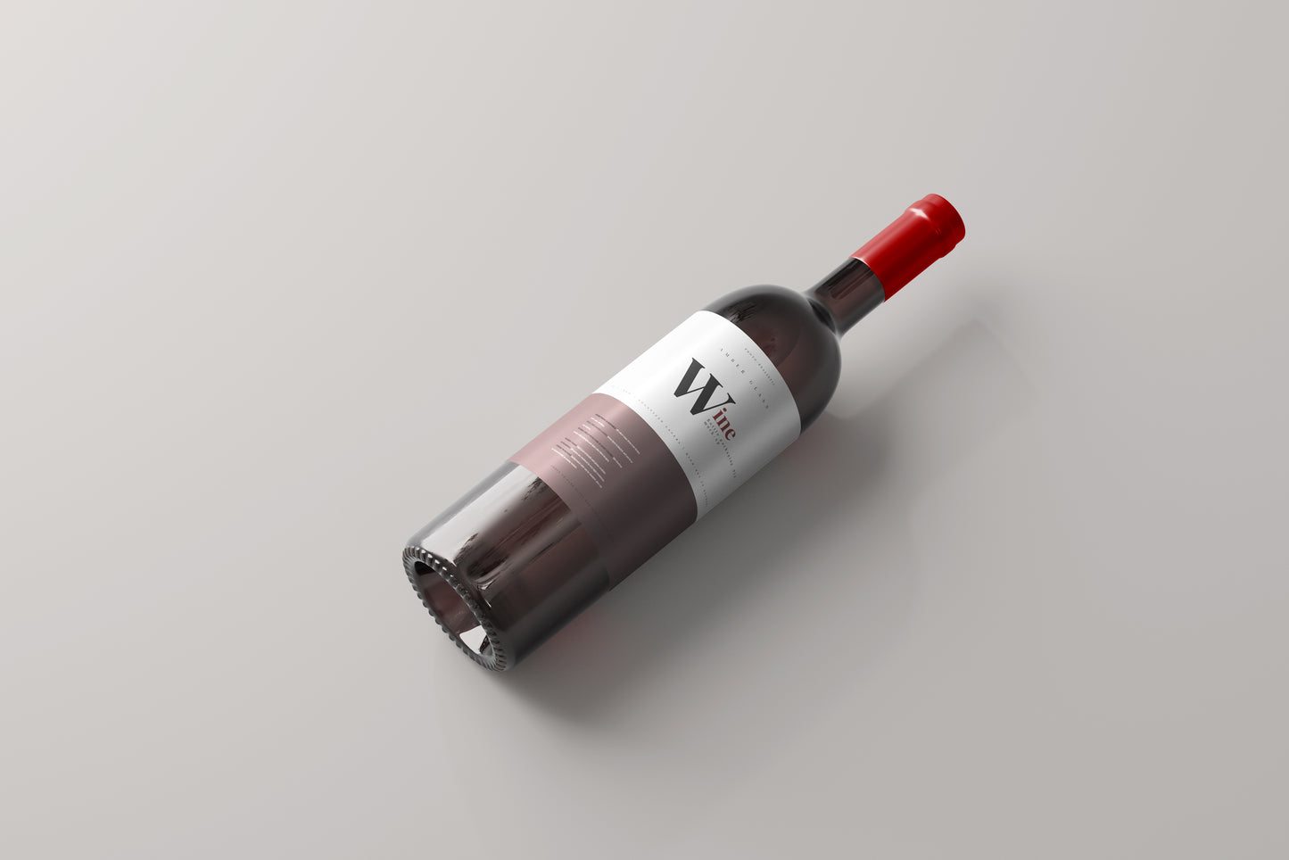 Wine Bottle Mockup