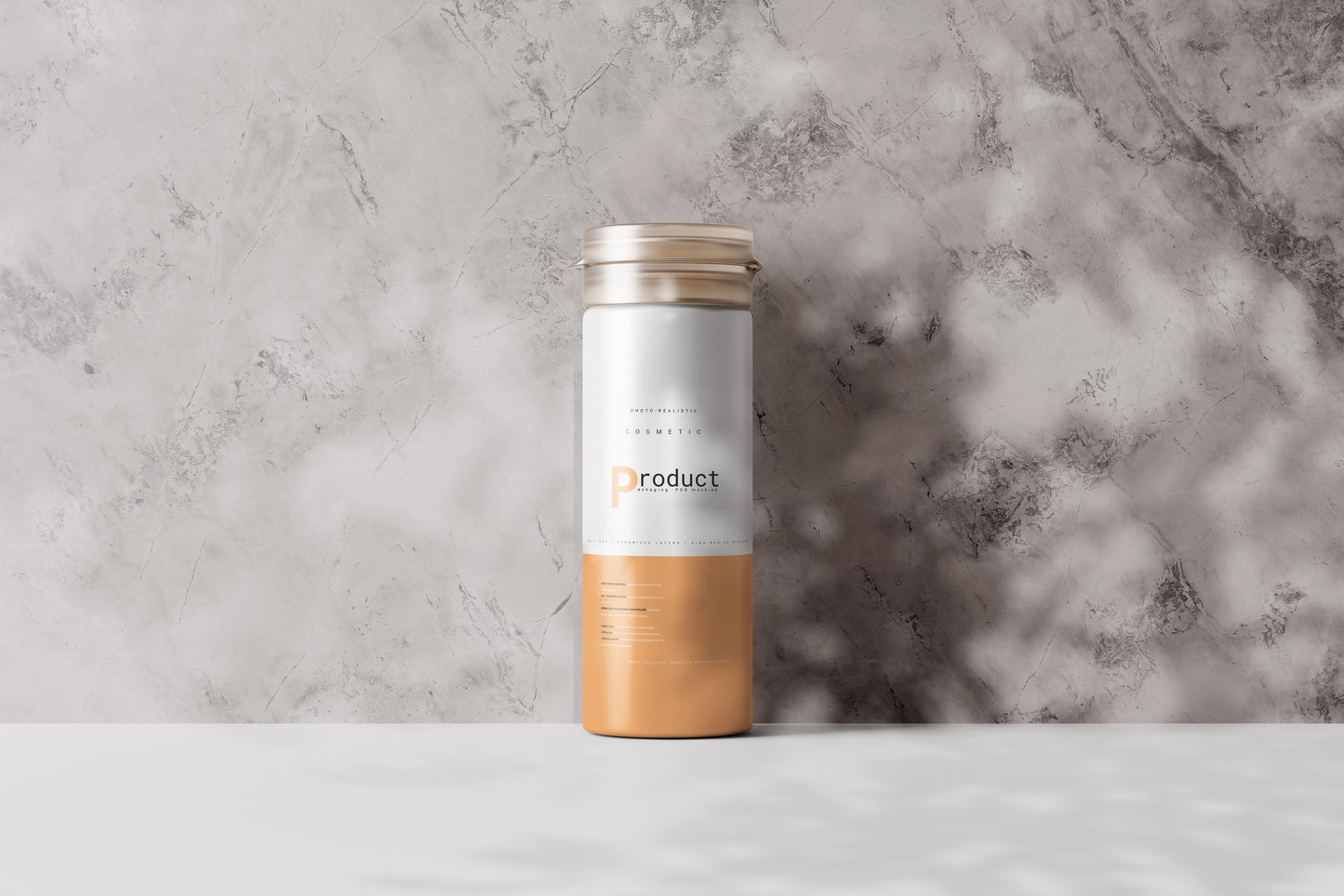 Round Soft Tube Mockup
