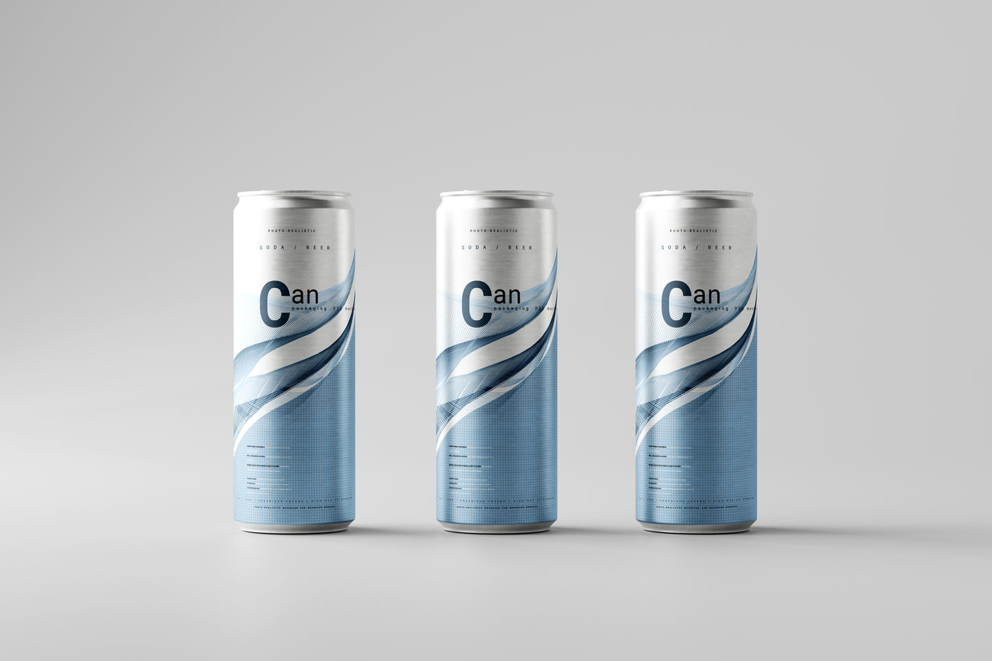 Aluminum Can Mockup