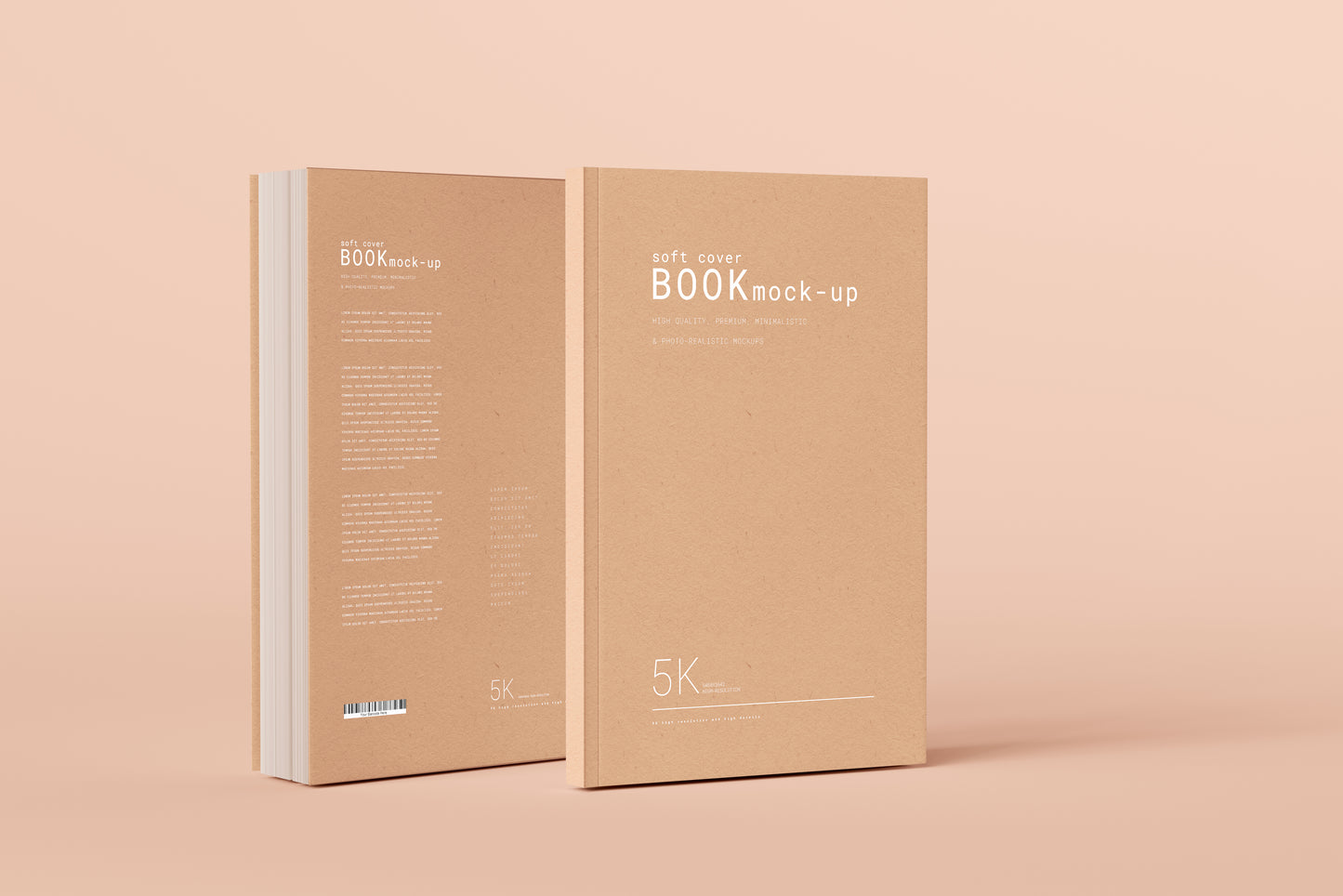 Soft Cover Book Mockups