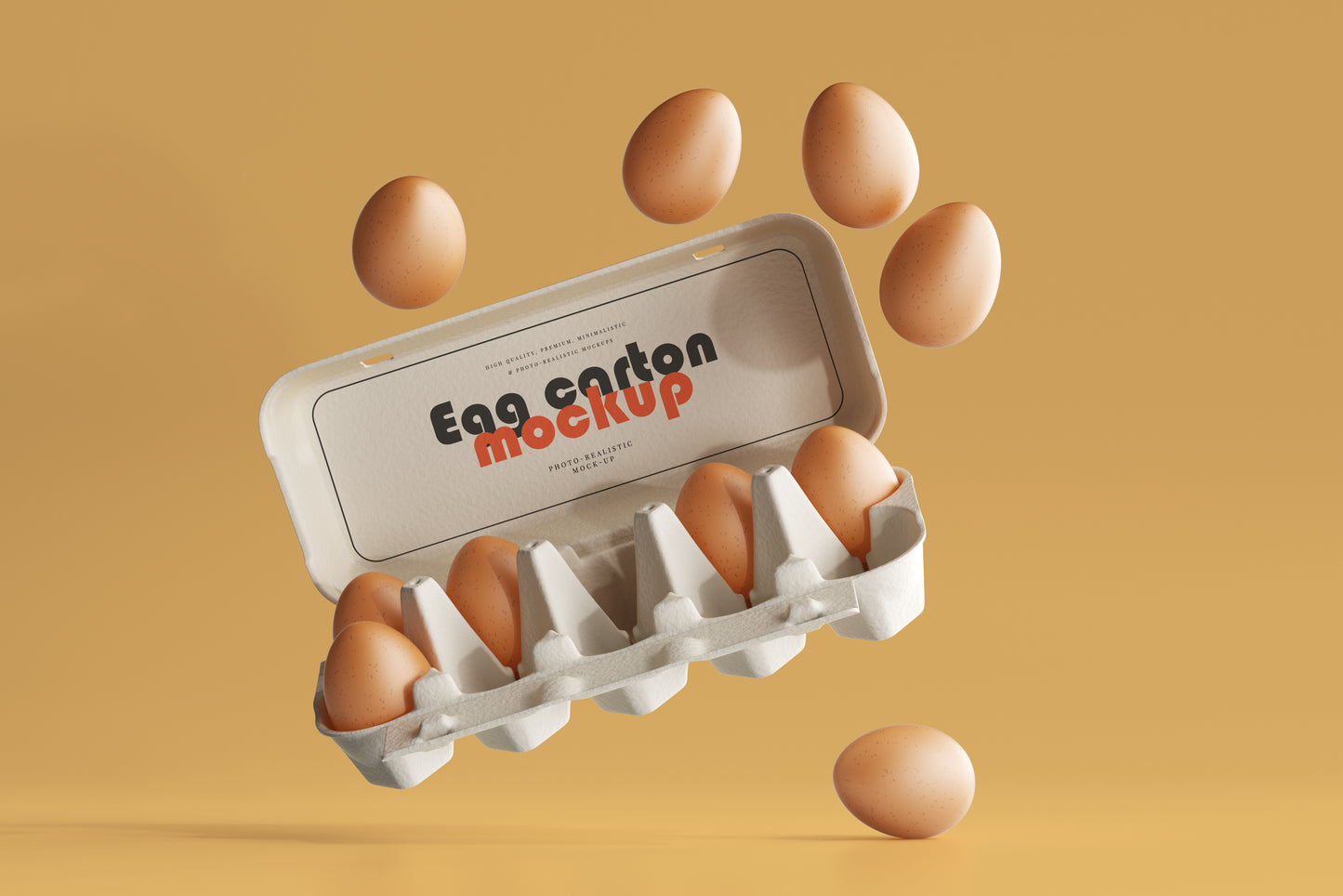 Egg Carton Mockup