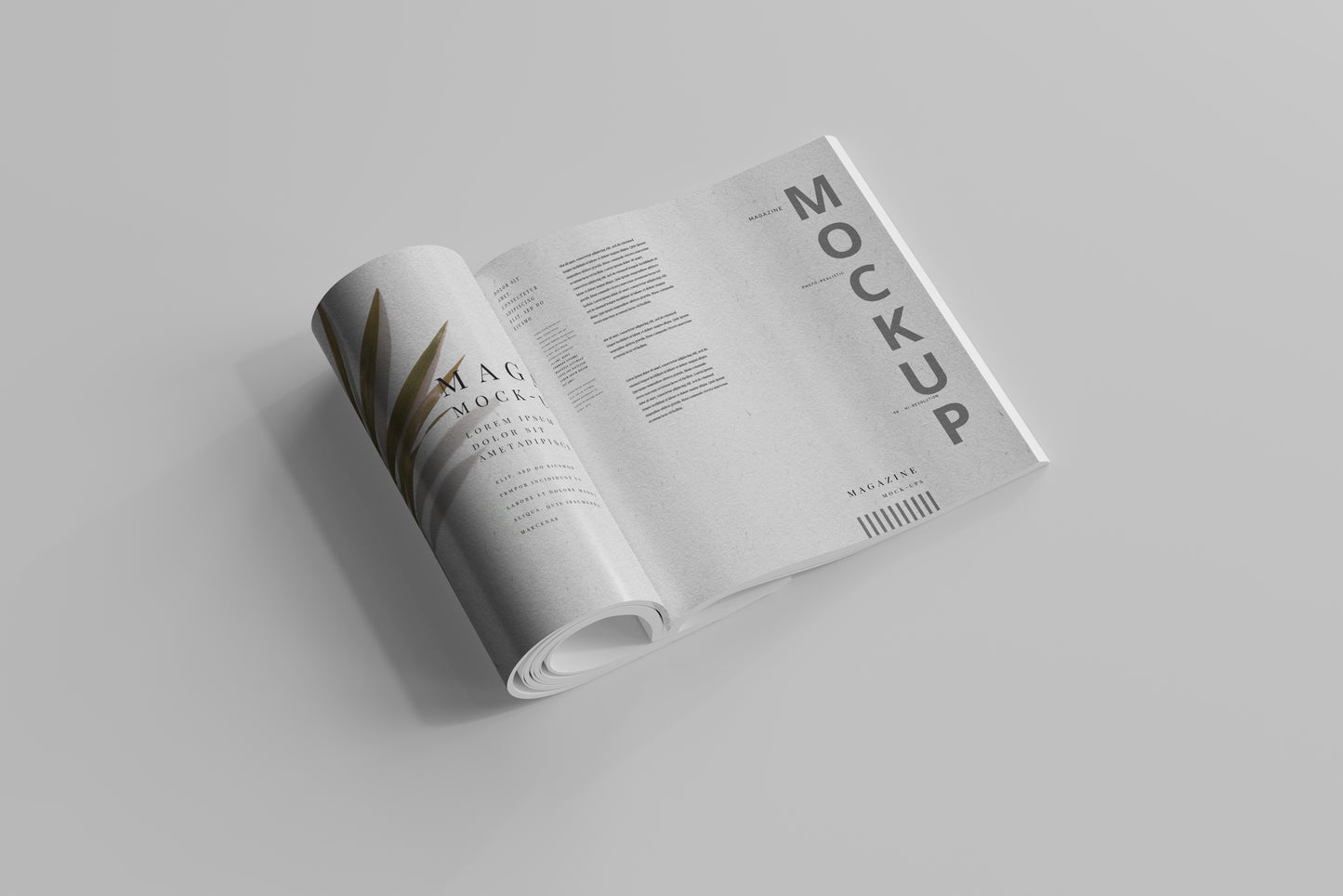 Square Magazine Mockups