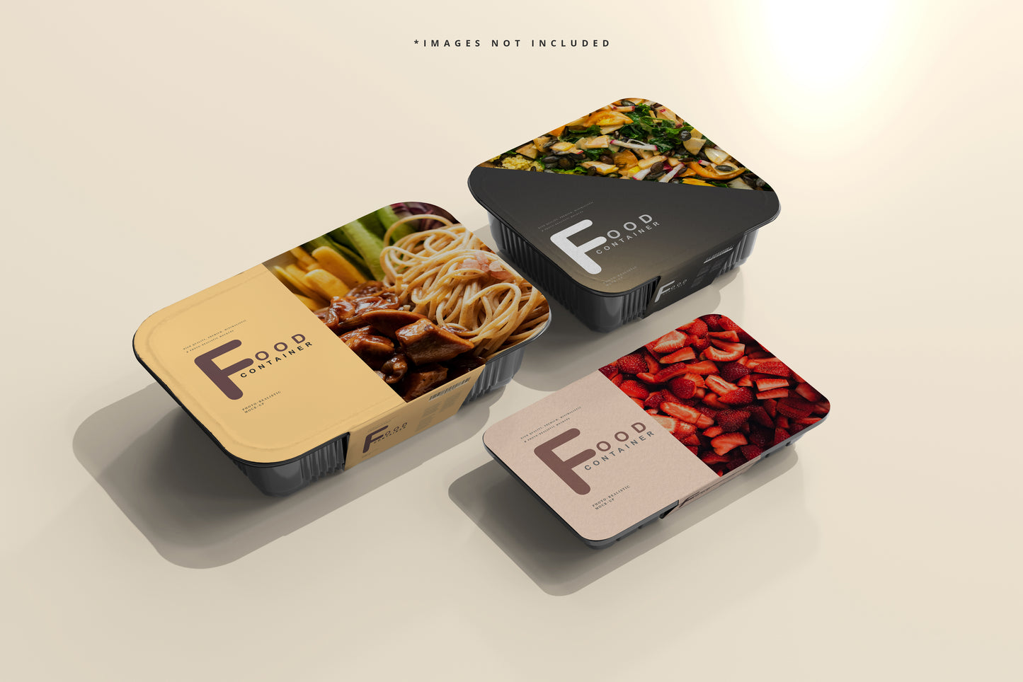 Food Container Mockups