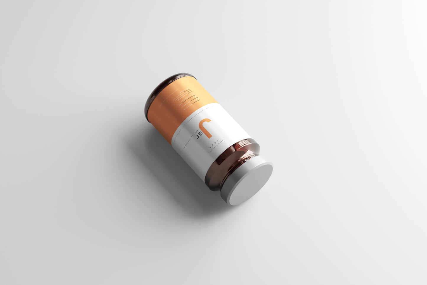 Amber Jar Mockup