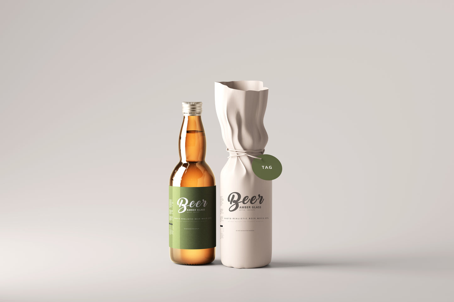 Beer Bottle Mockups