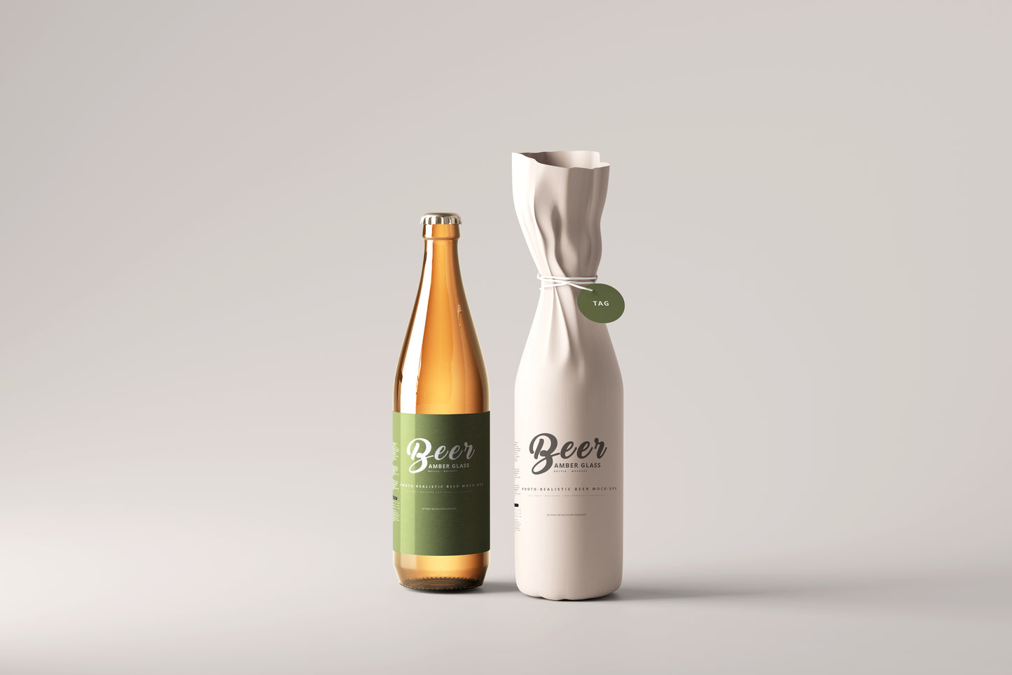 Beer Bottle Mockups