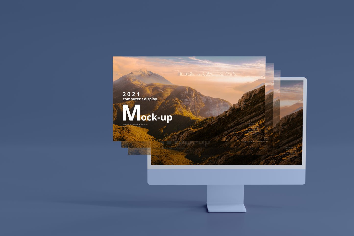 M1 iMac Mockups
