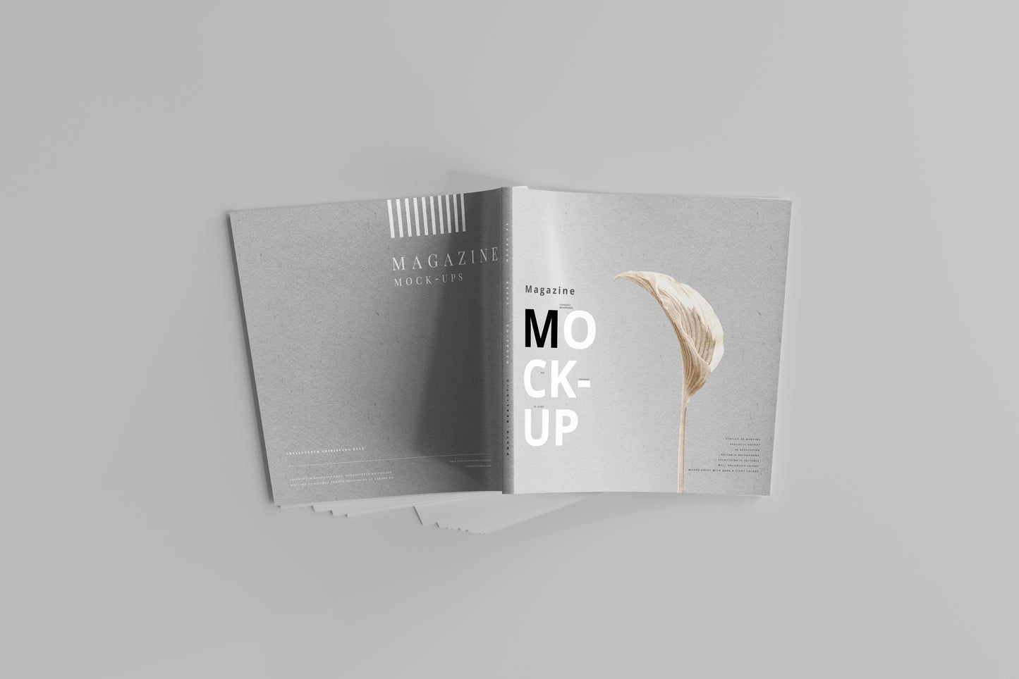 Square Magazine Mockups