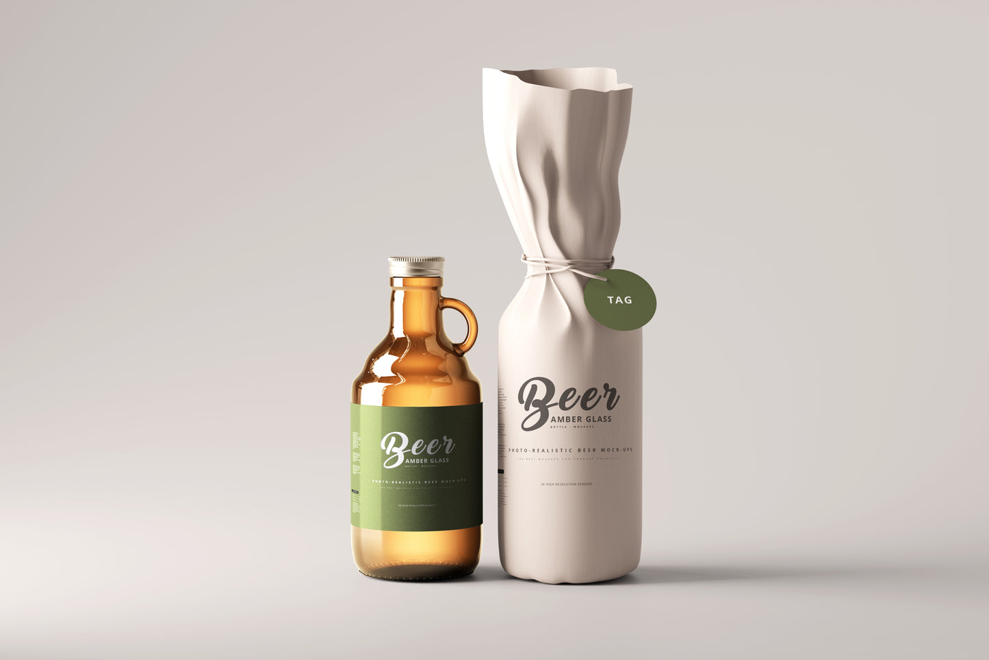 Beer Bottle Mockups