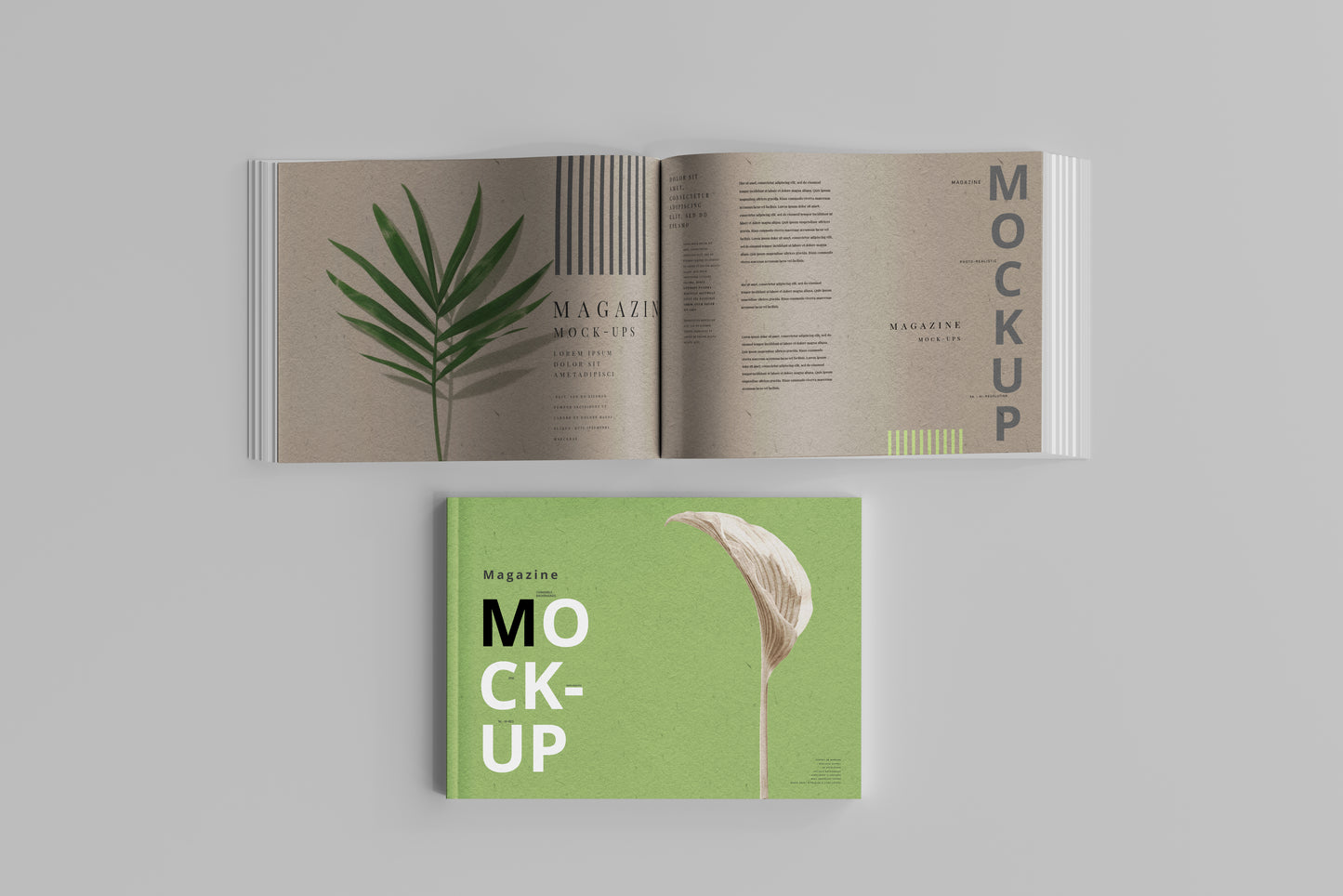 Landscape Magazine Mockups