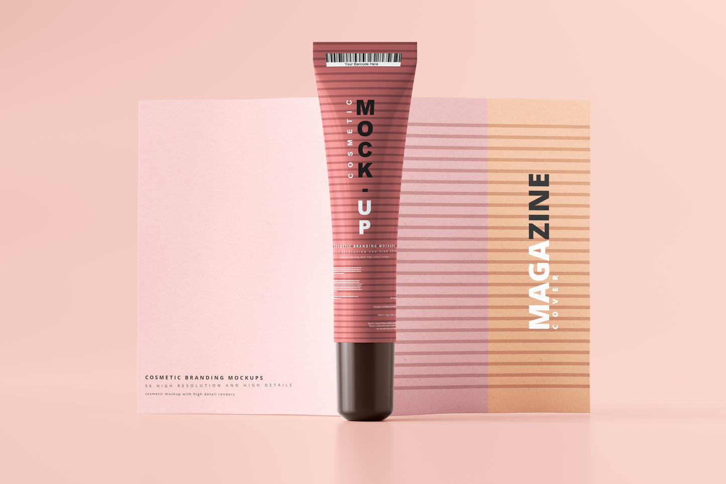 Cosmetic Tube Mockups