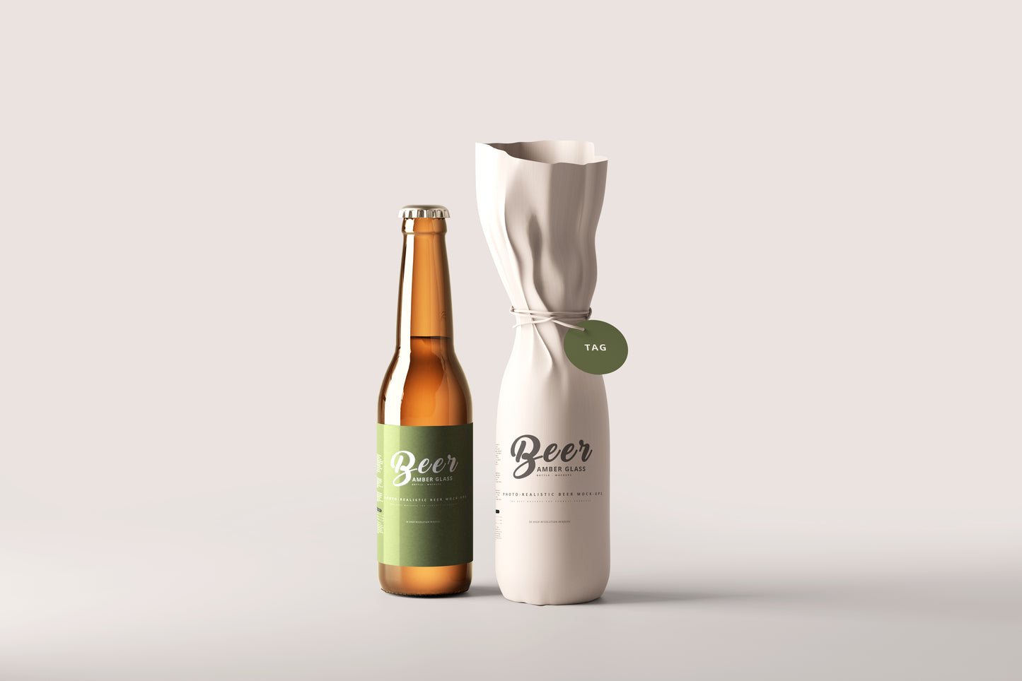 Beer Bottle Mockups