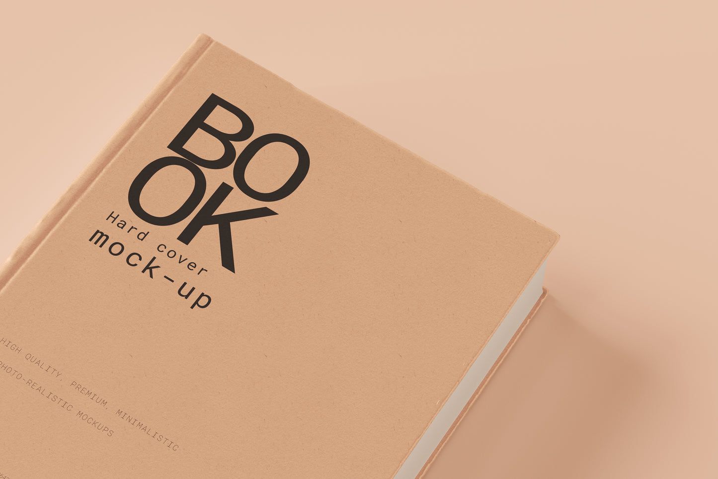 Hard Cover Book Mockups