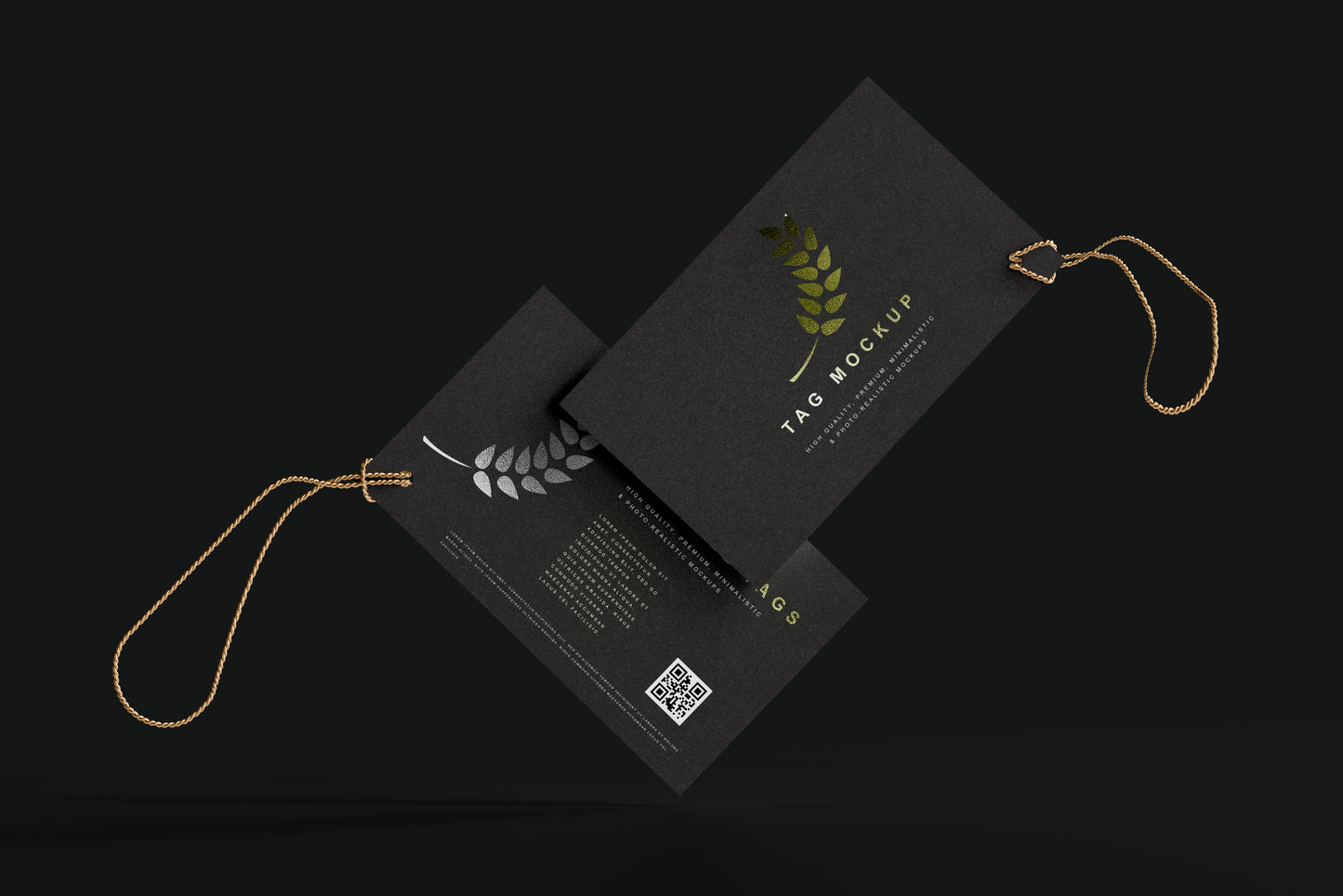 Apparel Tag Mockups