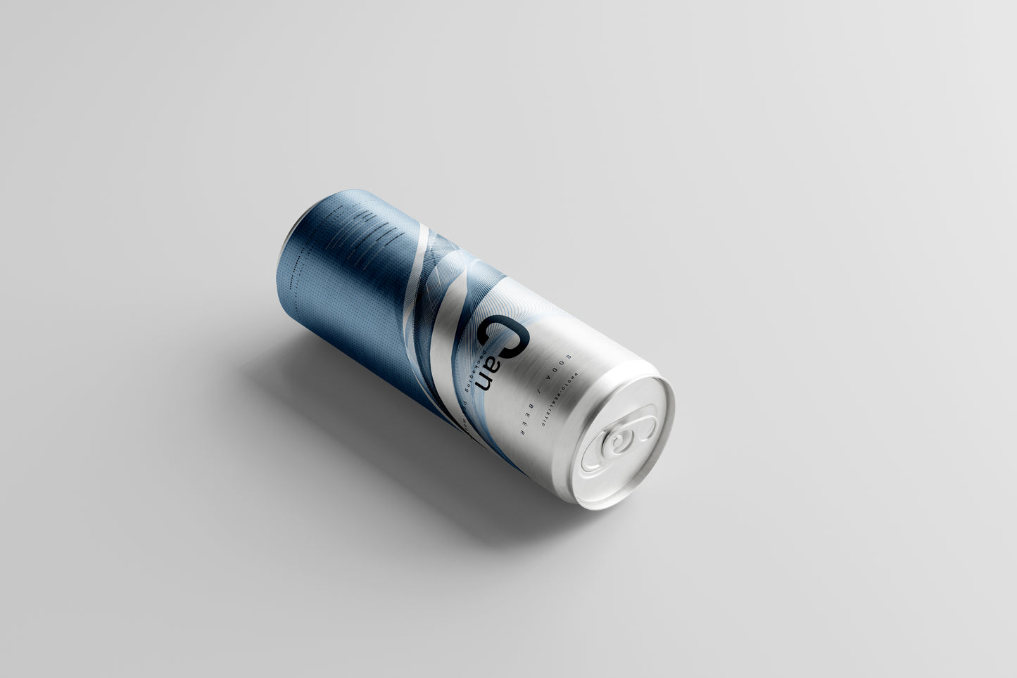 Aluminum Can Mockup