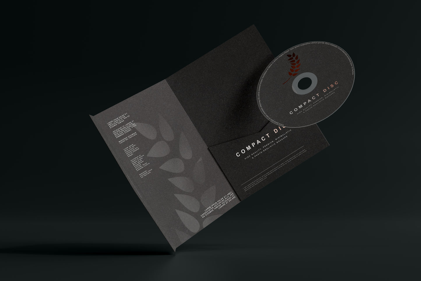 Disc and Paper Sleeve Mockups