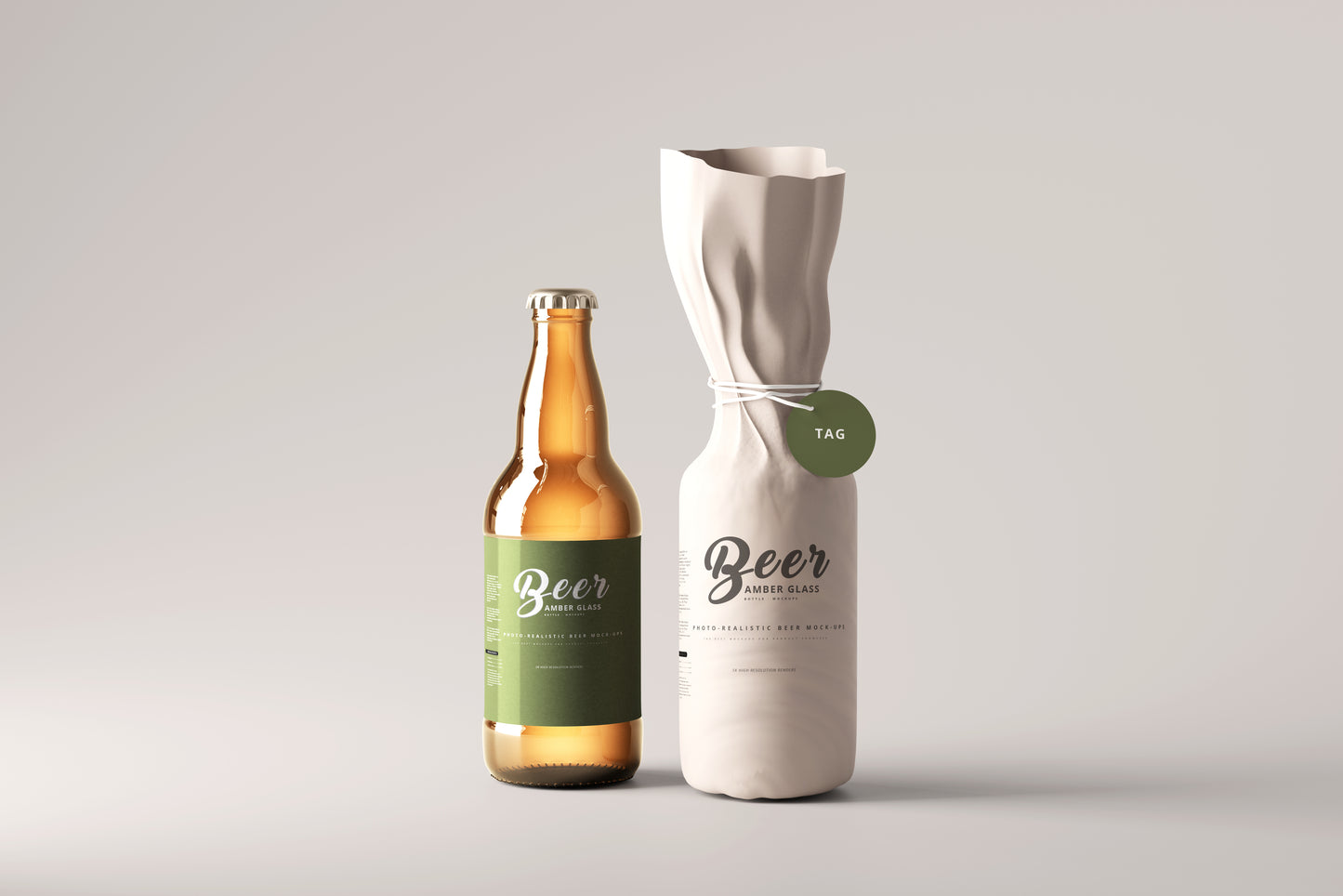 Beer Bottle Mockups