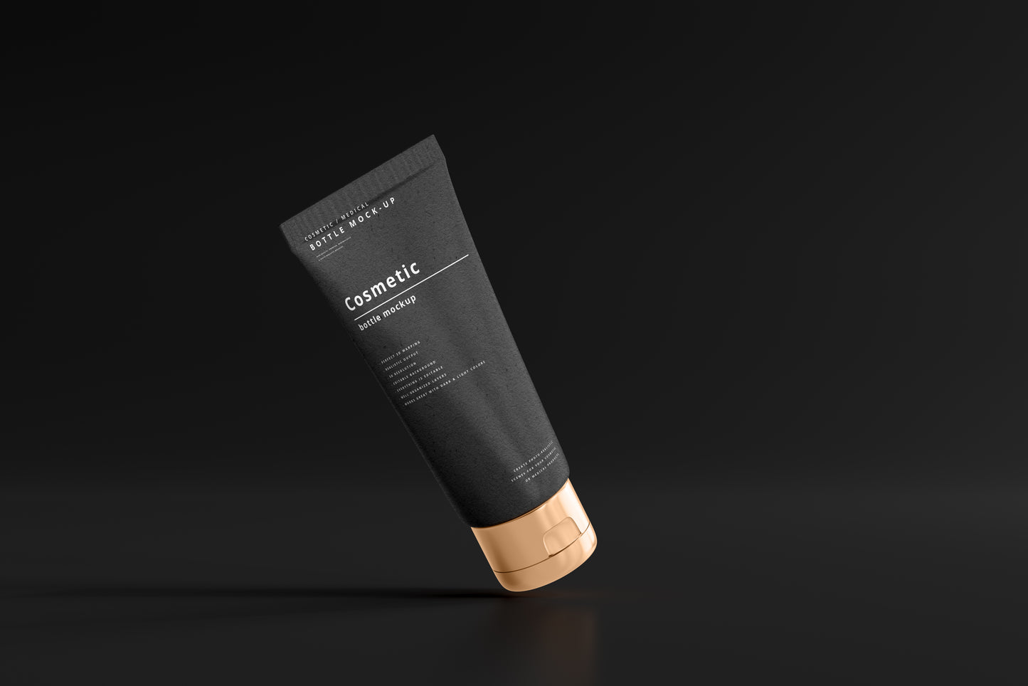 Dark Cosmetic Branding Mockup Bundle