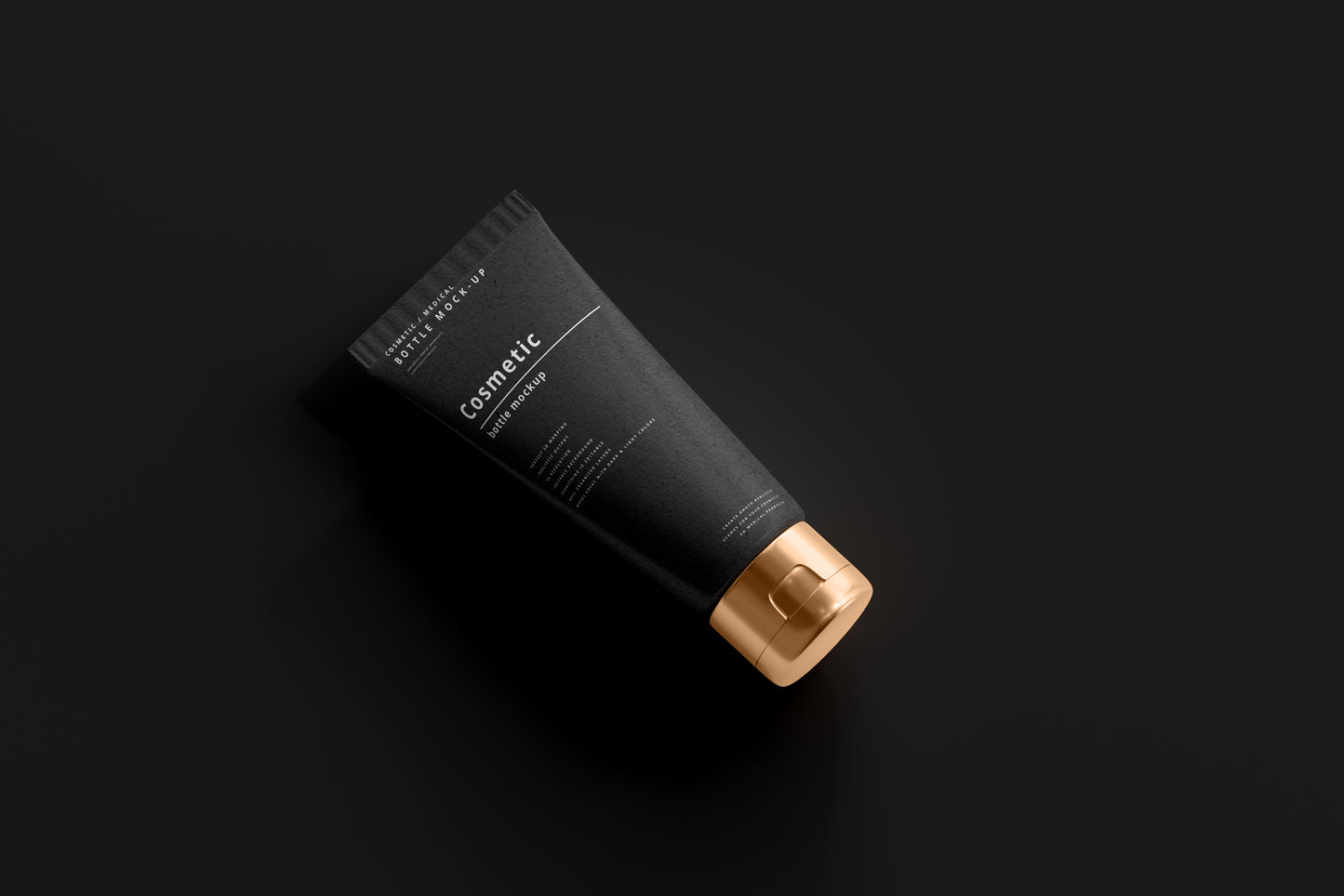 Dark Cosmetic Branding Mockup Bundle