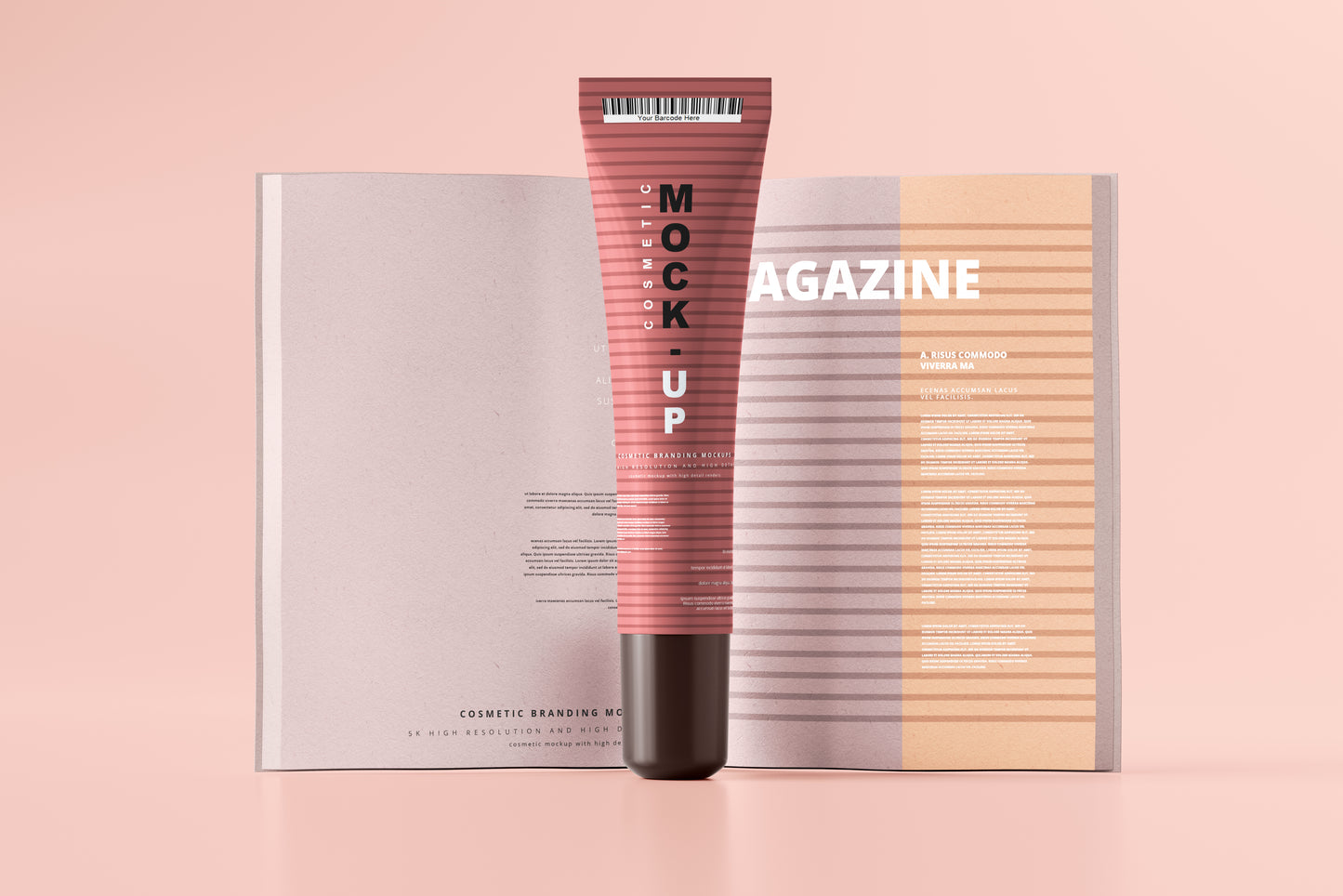 Cosmetic Tube Mockups