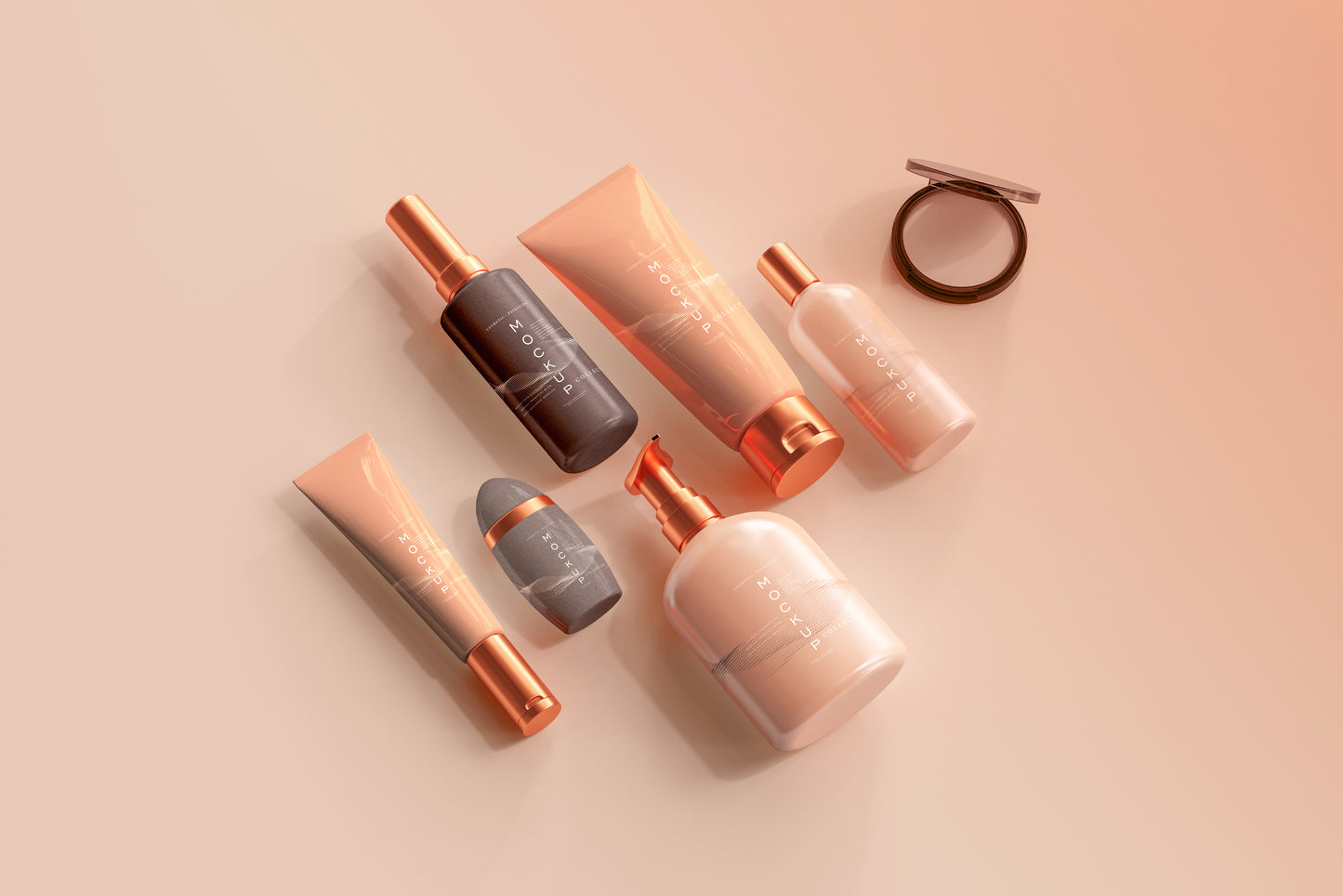 390+ Cosmetic Branding Mockup Scenes