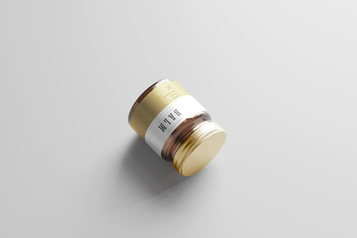 Ointment Balm Bottle Mockup