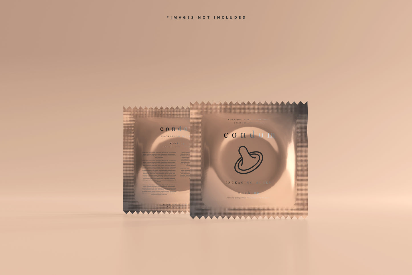 Condom Packaging Mock-up