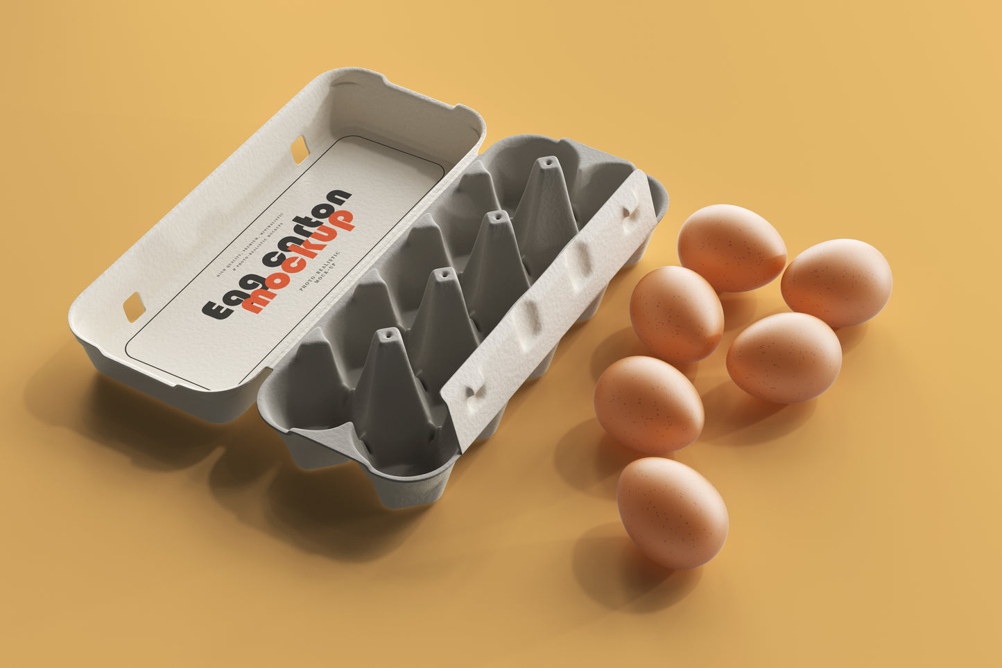Egg Carton Mockup