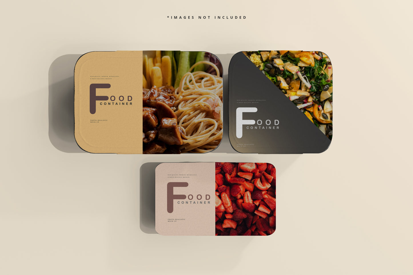 Food Container Mockups