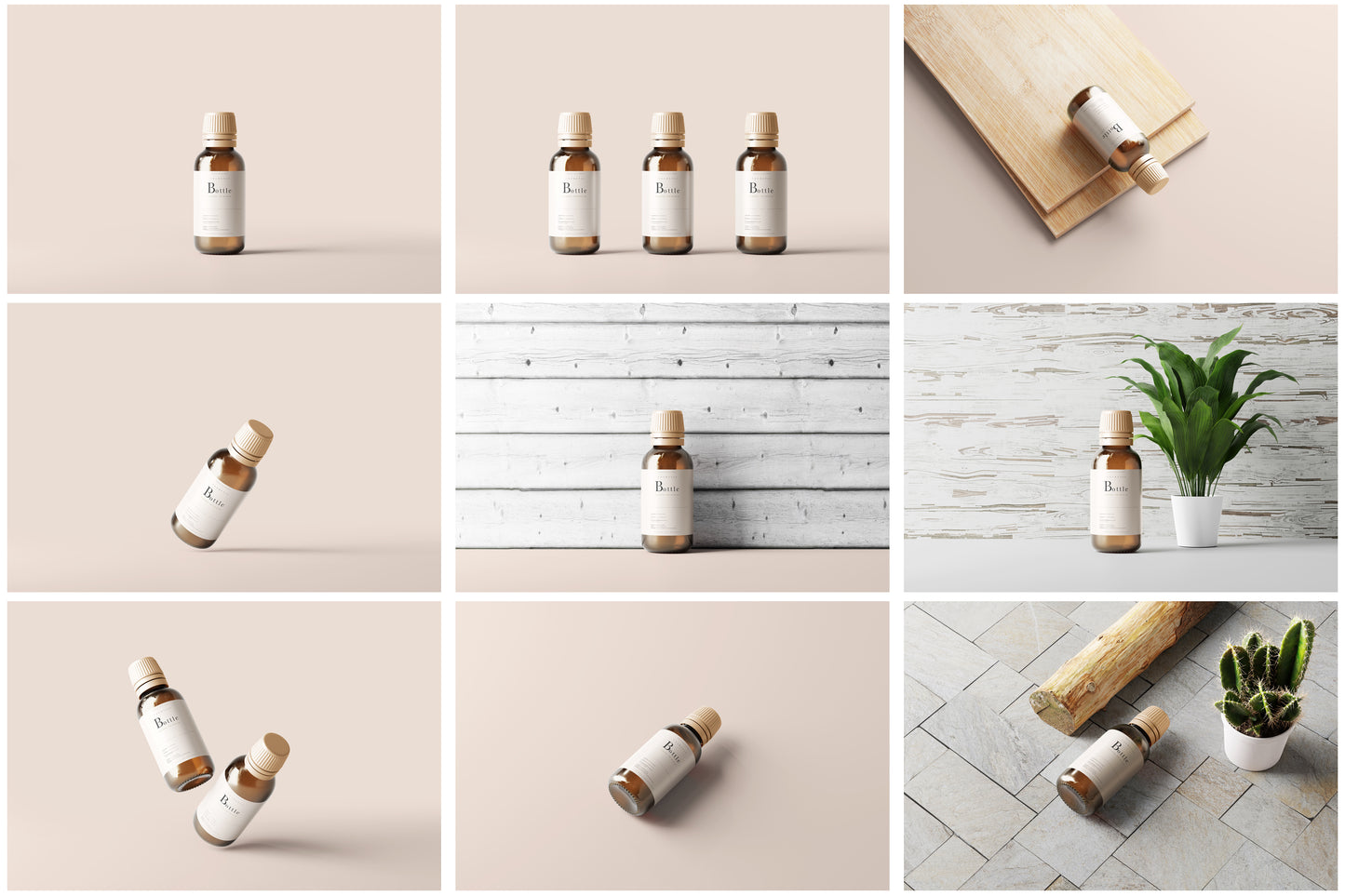 The Ultimate Bottle Mockup Bundle