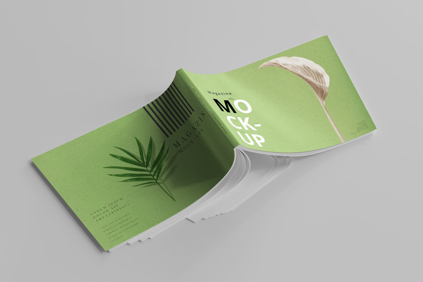 Landscape Magazine Mockups