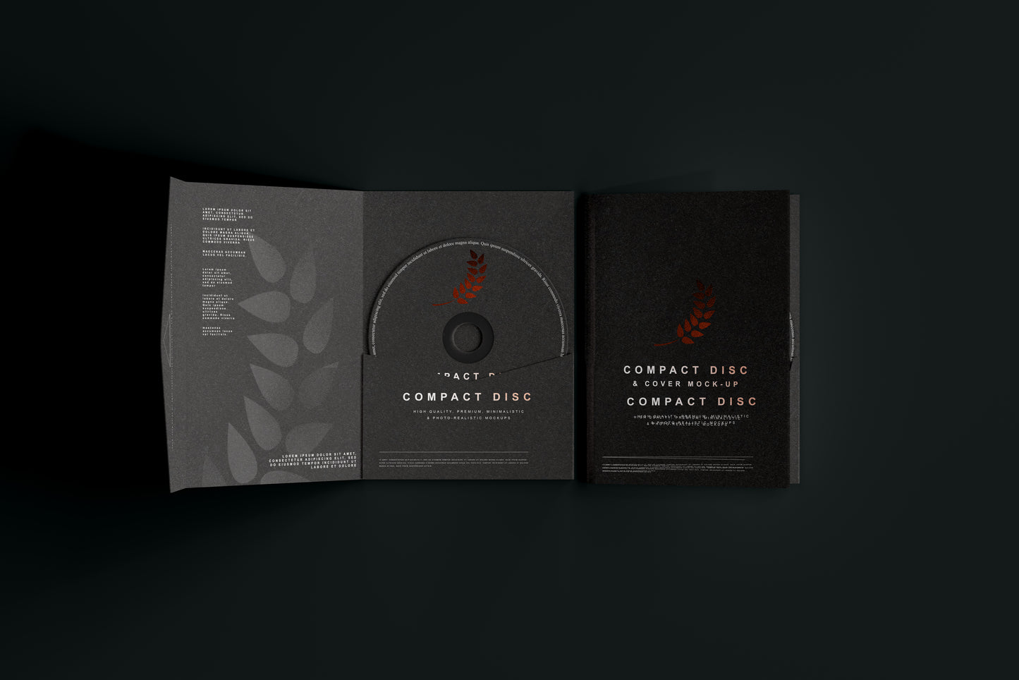 Disc and Paper Sleeve Mockups