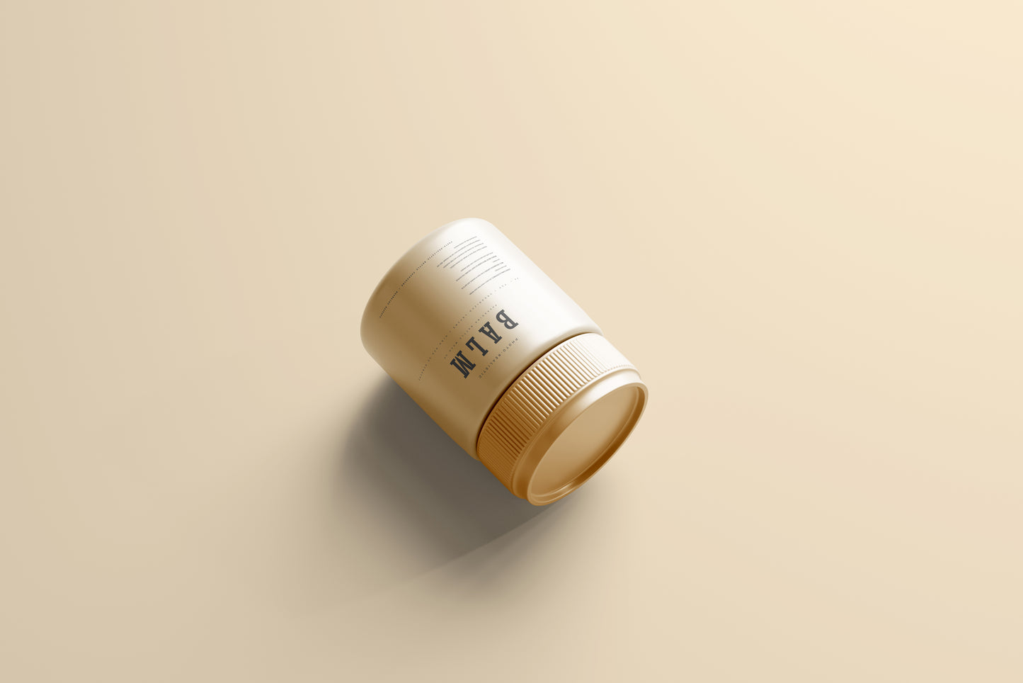 Ointment Balm Bottle Mockup