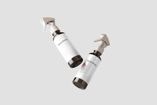 Cosmetic Spray Bottle Mockups