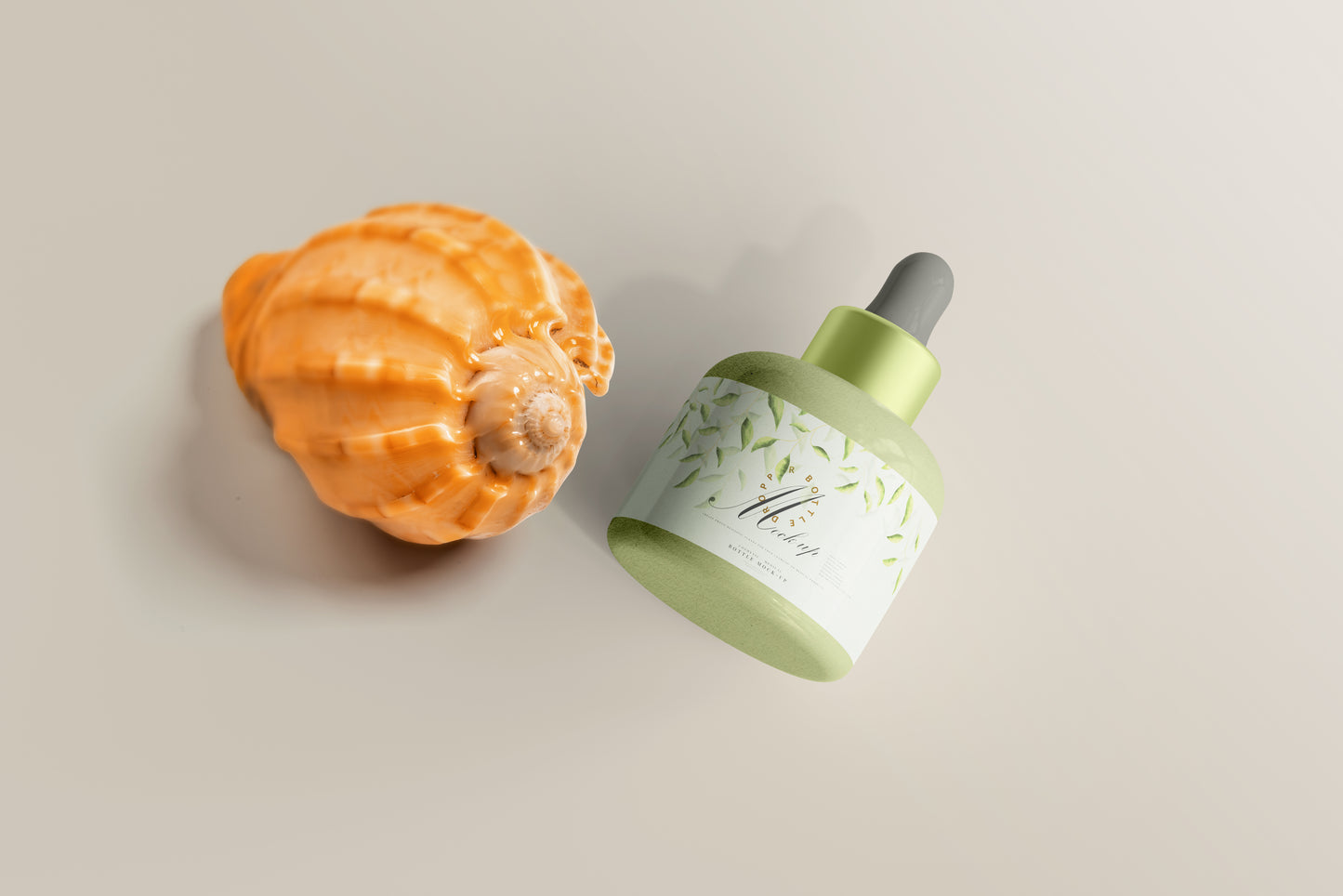 Plastic Dropper Bottle Mockup