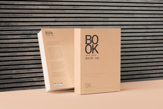 Hard Cover Book Mockups