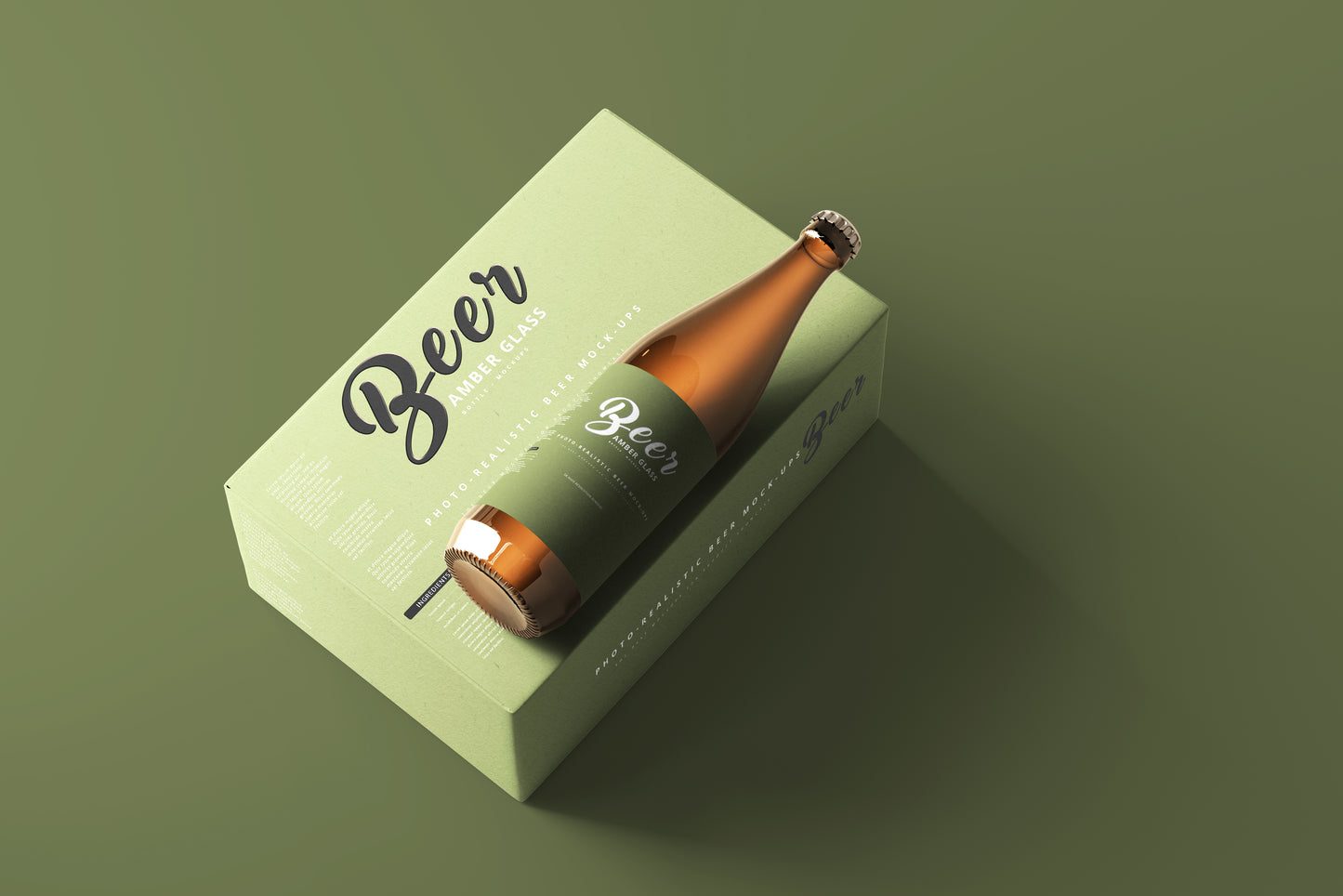 Beer Bottle Mockups