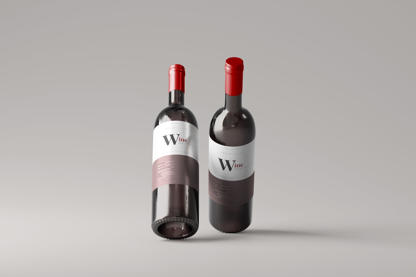 Wine Bottle Mockup