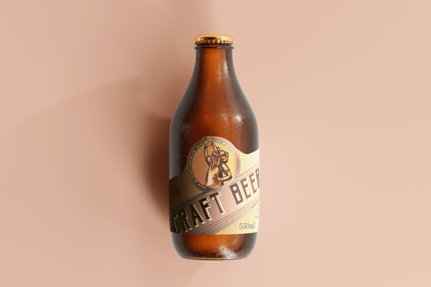 Cold Beer Bottle Mockups