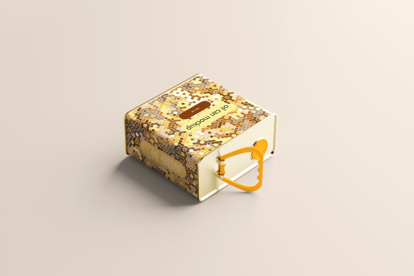 Aluminum Oil Can Mockups