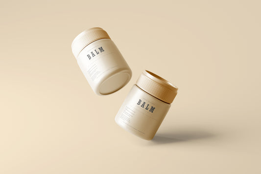 Ointment Balm Bottle Mockup