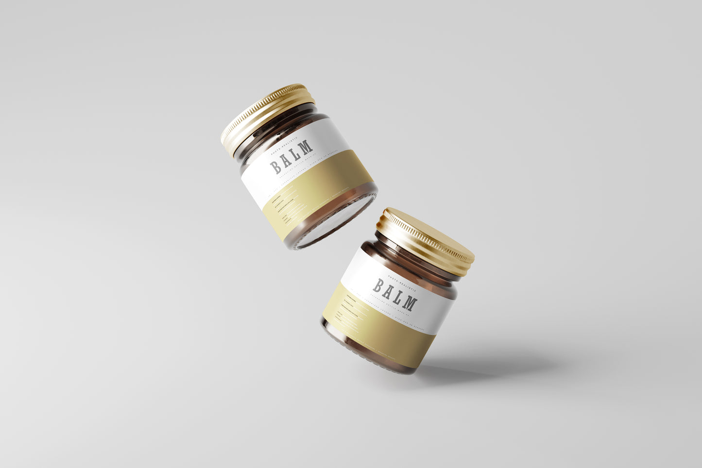 Ointment Balm Bottle Mockup