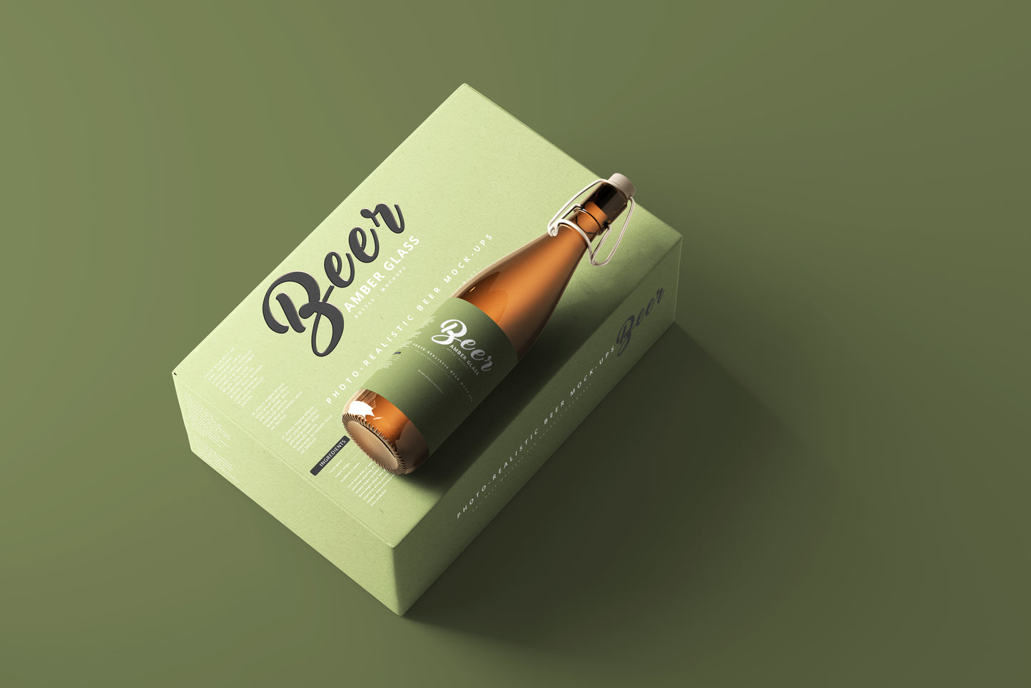 Beer Bottle Mockups