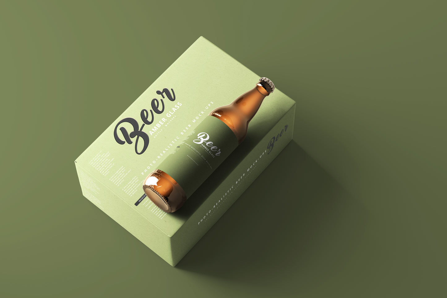Beer Bottle Mockups