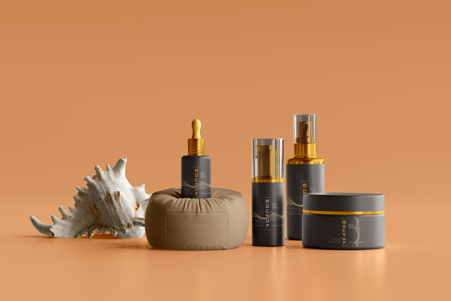 Cosmetic Branding Mockup Collection