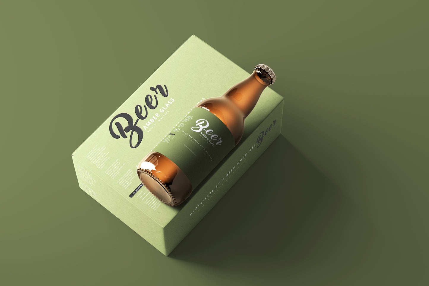Beer Bottle Mockups